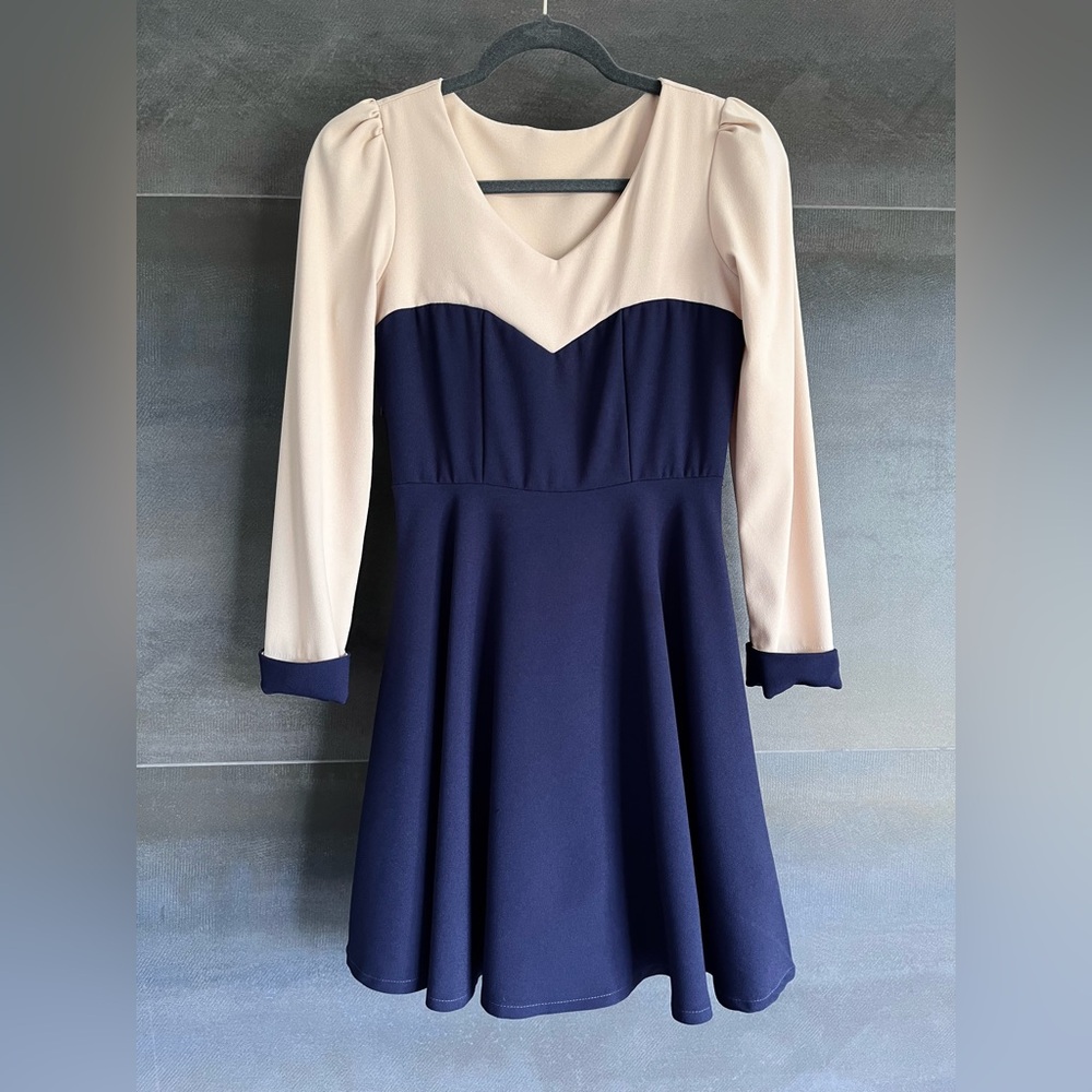 Semi formal flared dress for work